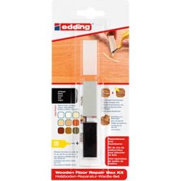 EDDING 8902-4001 - Black wooden floor repair wax kit