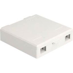 DELOCK 87139 - Fiber optic junction box, wall mount, 2 x SC Simplex / LC Duplex