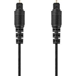N CAGL25000BK20 - Nedis Optical Audio Cable TosLink Male TosLink Male 2.00 m