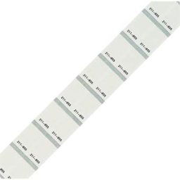 WAGO 211-855 - Labels for smart printer, 9x18 mm, self-laminating, white