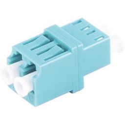 SHIVERPEAKS SHVP BS07-60022 - FO coupler, LC / LC, RJ45 style, duplex, aqua
