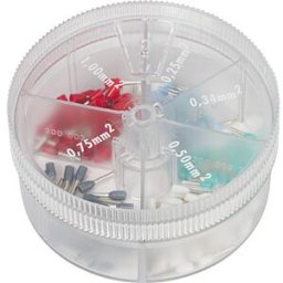 KNIPEX KN 97 99 905 - Assortment of insulated 0.25 -1.0mm² ferrules