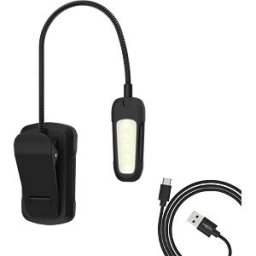ANSMANN ANS 1600-0531 - LED book light, dimmable, gooseneck