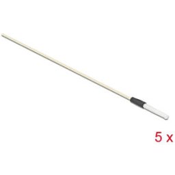 DELOCK 86781 - Fiber optic cleaning stick, 5 pieces
