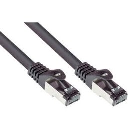 GOOD CONNECTIONS GC 8060-HP010S - Cat. 6a patch cable, SmartFLEX, suitable for drag chain, 1m, bla