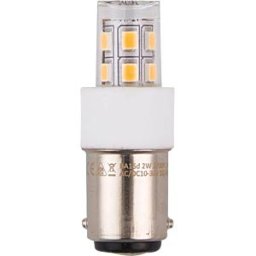 SCHIEFER LIGHTING SCHI L0243724271 - LED lamp, BA15d, 10 - 30 V / AC/DC, 2 W, 190 lm, 3000 K