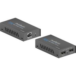 PURETOOLS PURE PT-E-USB50 - USB 2.0 extender, 2x USB-A to USB-B, CAT5e/6, up to 50 m