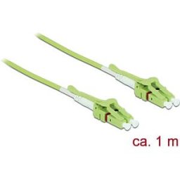 DELOCK 85688 - Cable Optical Fibre LC > LC Multi-mode OM5 Uniboot 1 m