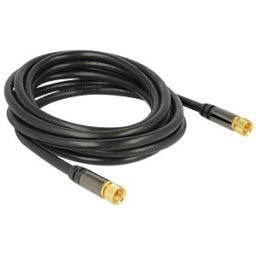DELOCK 88920 - Connection cable, F-plug F-plug, 3.0 m