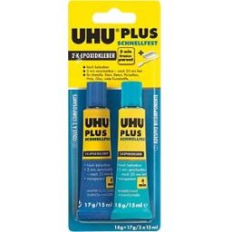 UHU 45700 - UHU plus fast-forward, 35 g
