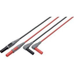 HIOKI L4930 - Connecting cable, red/black, 4 mm, for HIOKI multimeters