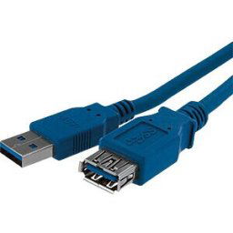 STARTECH.COM ST USB3SEXT1M - USB 3.0 Cable, A Male to A Female, 1 m
