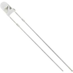 HUIYUAN OPTO-ELECTRONIC 3034G3C-CSE-B - LED, 3mm, wired, green, 18000 mcd, 25°