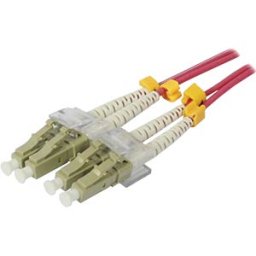 SYNERGY 21 SYN S216770 - Duplex patch cable LC/LC 50/125µ, OM4 purple, 15 m
