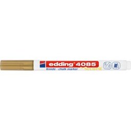 EDDING 4085GO - Chalk marker, 1 - 2 mm, gold