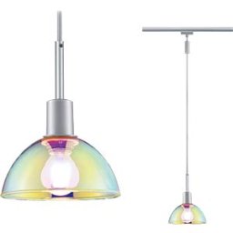 PAULMANN PLM 96975 - URail pendant light Sarrasani, E14, max. 20 W, dimmable, chrome/