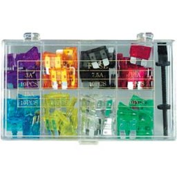 FREI SORTIMENT 1029 - Assortment box with 100 car fuses (mini)