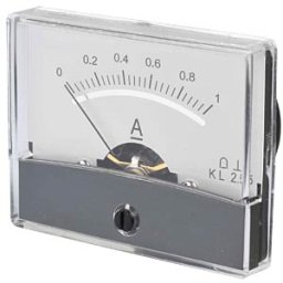 FREI PM 2-1A - Moving coil meter, 1.0 A, W: 60 mm, H: 47 mm
