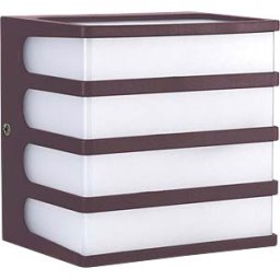 V-TAC VT-10285 - Wall light fixture, 8 W, 800 lm, 4000 K, brown, IP65