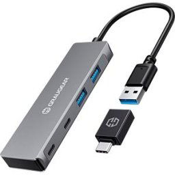 GRAUGEAR GG 18042 - 4-port USB 3.0 hub, 2x A, 2x C, 20-cm connection cable