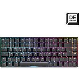 SHARKOON SHARK SGK50S3SB - Gaming keyboard, USB, RGB, Gateron brown, hot swap