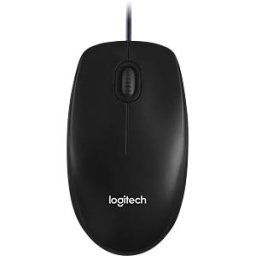 LOGITECH M100SW - Mouse, Wired, Black