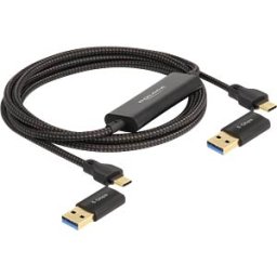 DELOCK 83014 - KM Switch cable, USB Type-C, 2 m