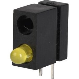 MENTOR MEN 18017031 - LED module, yellow, 3 mm, 15 mcd, 60°