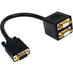 STARTECH.COM ST VGASPL1VV - VGA to 2x VGA Video Splitter Cable 0.3 m