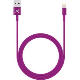 XLAYER 214094 - Sync & charging cable, USB-A > Lightning, 1.0 m, purple