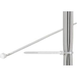 GOOBAY 17049 - Cable tie 300x3,5 mm, UV weatherproof, transparent-white