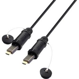 TTL NETWORK HDMI-AAOC-100M-2 - Active Optical HDMI Cable (AOC), steel armored, 100m
