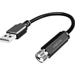 LOGILINK LED016 - USB adapter, A connector > LED, 0.21 m