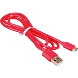 RPI USB-B/A 1 RD - Raspberry Pi - Micro USB (m) to USB Type A (m), 100cm, red