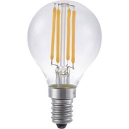 SCHIEFER LIGHTING SCHI L1472259221 - LED E14 bulb, 4 W, 380 lm, 2200 K, filament, dimmable