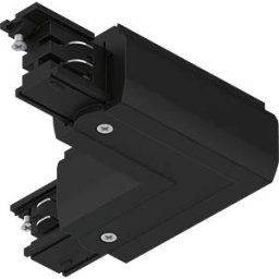 PAULMANN PLM 91375 - ProRail3 L connector, 101x101 mm, max. 3680 W, black