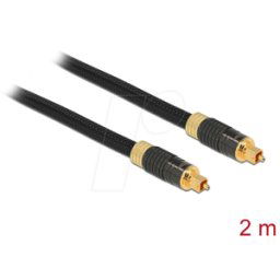 DELOCK 86593 - TOSLINK cable, TOSLINK plug, 2 m