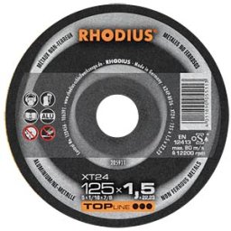 RHODIUS TS XT24-125 - High-performance cutting disc Ø = 125 mm