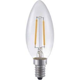SCHIEFER LIGHTING SCHI L149125027 - LED bulb E14, 2.8 W, 250 lm, 2700 K, filament, dimmable