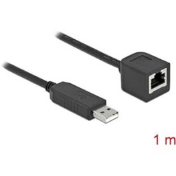 DELOCK 64164 - Console cable 1 m black