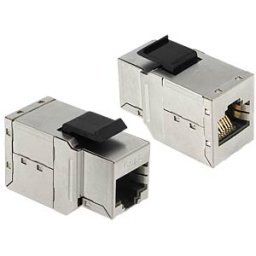 DELOCK 86141 - Keystone module RJ45 socket > socket cat.6