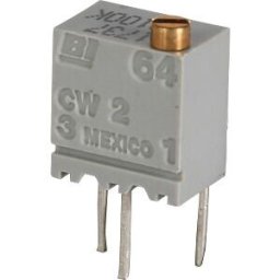 BI TECHNOLOGIES BI 64WR5KLFTB - Spindle trimmer, 5 kOhm, linear