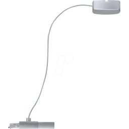 PAULMANN PLM 95416 - URail power supply cable, 2 m, max. 1000 W, chrome