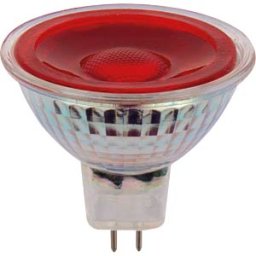 SCHIEFER LIGHTING SCHI L642790592 - GU5.3 MR16 Glass 50x47.5 5W 38° Red