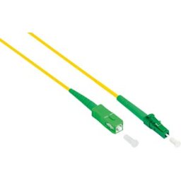 GOOD CONNECTIONS GC LW-S901LASA - Simplex FO patch cable, OS2 SM, 9/125µ, LC (APC) / SC (APC), 1 m