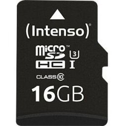 INTENSO 3433470 - MicroSDHC-Card 16GB - Intenso UHS-I Professional