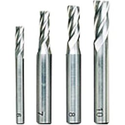 PROXXON 24620 - Four-piece milling cutter set, shafts 6 mm or 10 mm