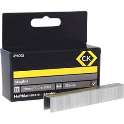 C.K CK 496005 - Staples 10.5 x 14 mm, 1000 pieces