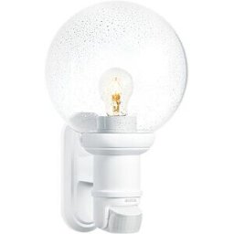 STEINEL 634315 - Wall light, 60 W, round, white, E27