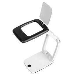 WEDO 27175101 - Pocket desktop magnifying glass with LED light